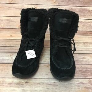 Brand New! Cole Haan ZeroGrand Convertible Faux Shearling Cuff Chukka Bootie